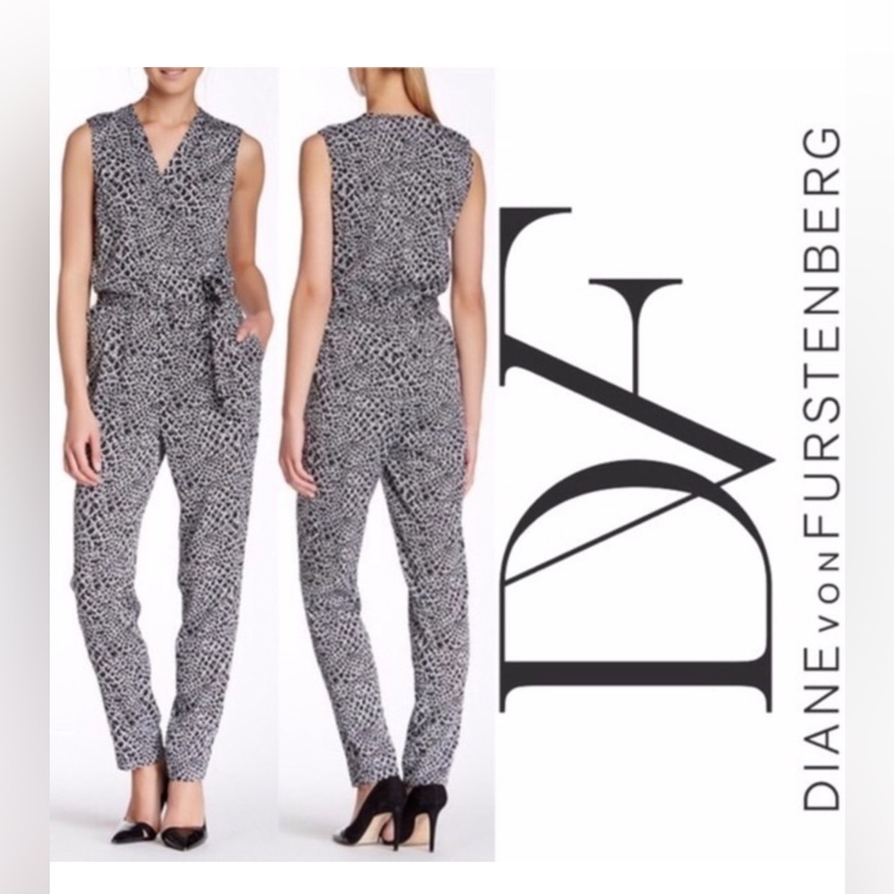 EUC DVF Jumpsuit - Picture 2 of 5